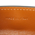Celine Triomphe Lip Case Black Brown Leather — view 7