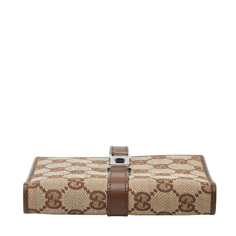Gucci GG Canvas Jackie 031 2888 Beige Brown Leather — view 3