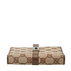 Gucci GG Canvas Jackie 031 2888 Beige Brown Leather — view 3