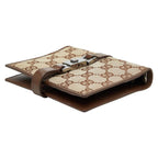 Gucci GG Canvas Jackie 031 2888 Beige Brown Leather — view 5