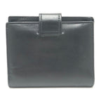 Prada Bifold Wallet with Triangular Plate 1 Mv204 Leather Black — view 2