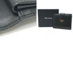 Prada Bifold Wallet with Triangular Plate 1 Mv204 Leather Black — view 9