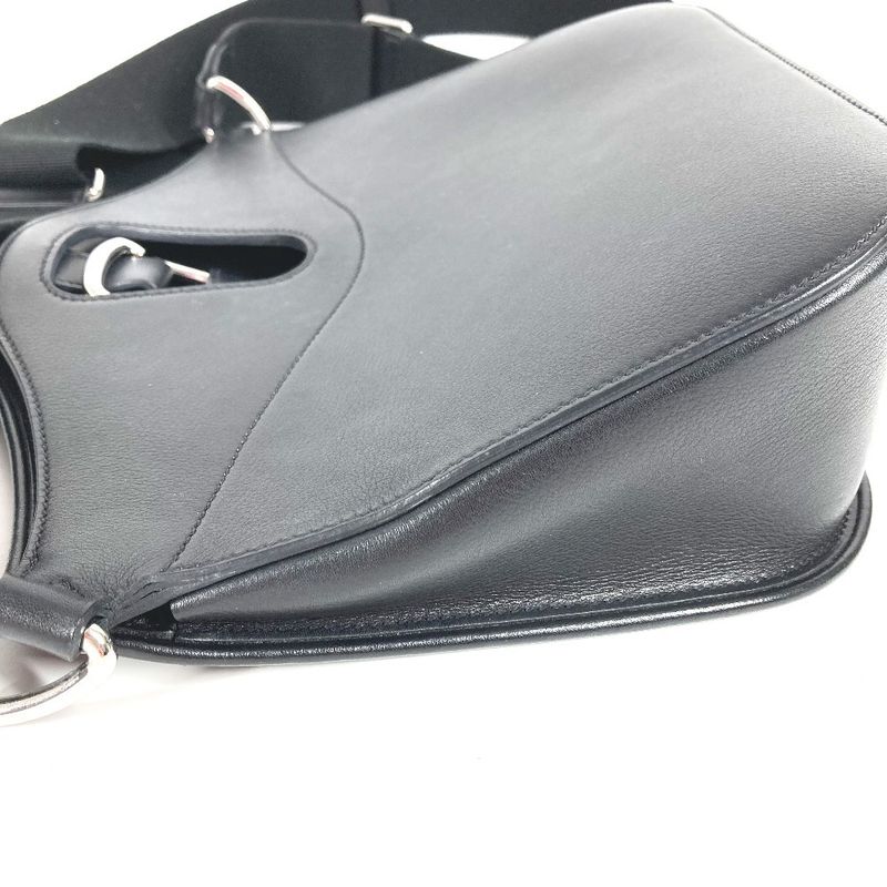 Hermes Shoulder Bag Messenger Atrage Black — view 7