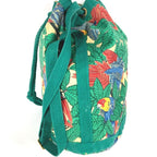 Hermes Shoulder Bag Bird Print Cotton Green — view 4