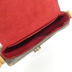 Louis Vuitton Monogram Tan Blanc Shoulder Bag Vintage — view 6