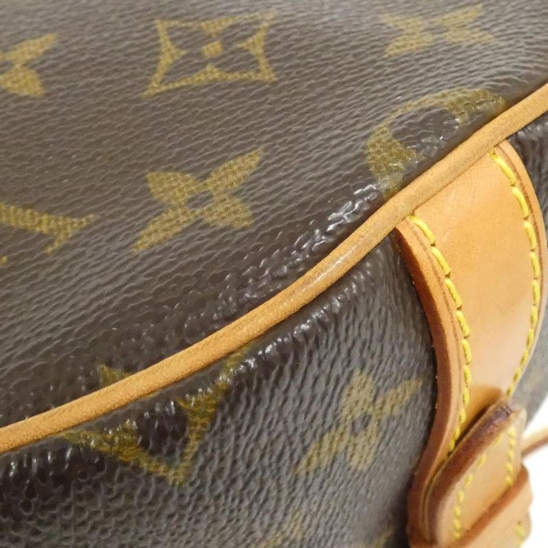 Louis Vuitton Monogram Tan Blanc Shoulder Bag Vintage — view 4