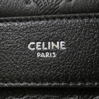 Celine Leather Macadam Monogram Backpack Black — view 4