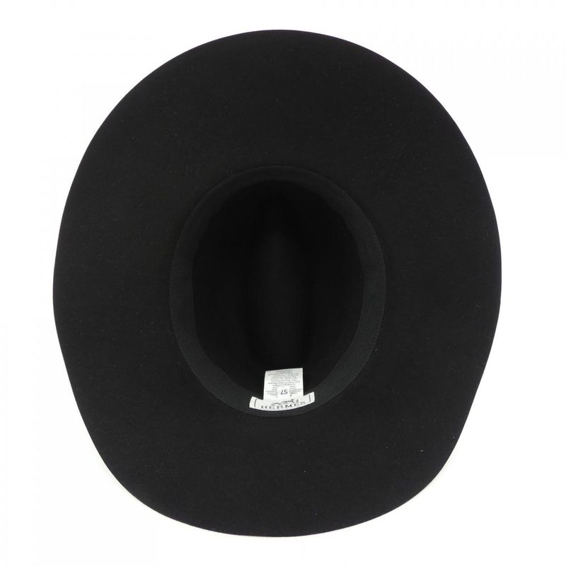 Hermes 2392 Size 57 Black Hat — view 5