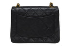 Chanel Mini Quilted 17 S Flap S Chain Shoulder Bag Lambskin CC Logo Black — view 2