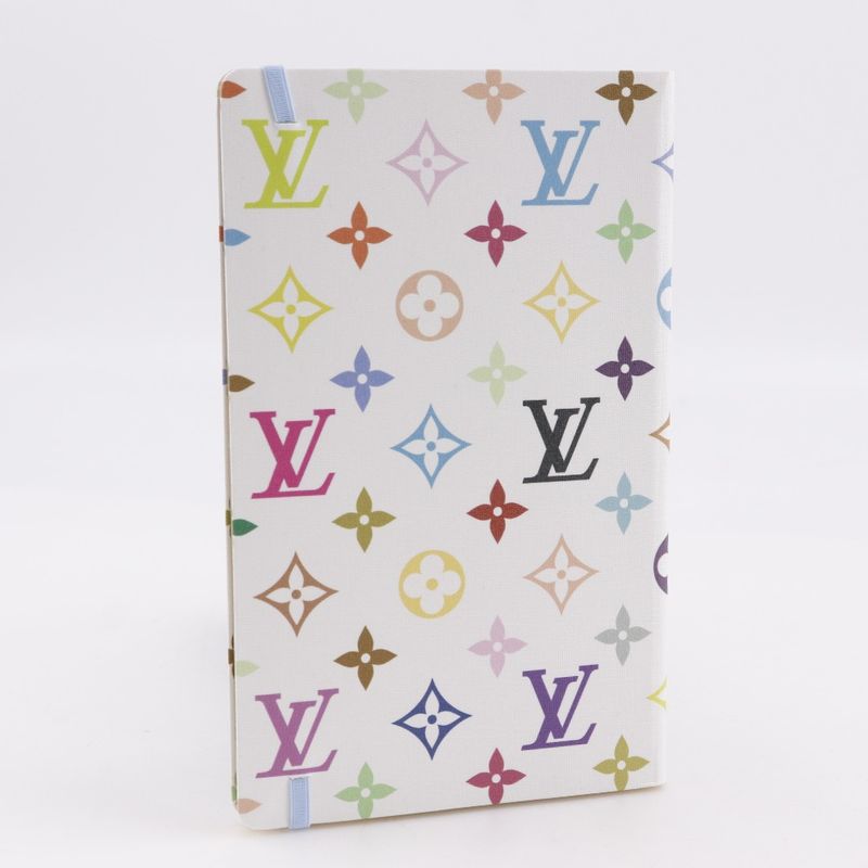 Louis Vuitton Lvtm Notebook MM Jane Takashi Murakami Paper White Other — view 4