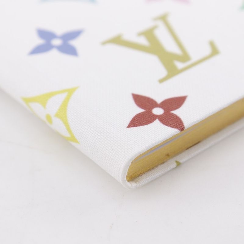 Louis Vuitton Lvtm Notebook MM Jane Takashi Murakami Paper White Other — view 5