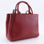 Fendi Petit Toujours 2-Way Shoulder 8 Bh253 Leather Red Handbag — view 3