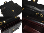 Chanel Mademoiselle S Flap Chain Shoulder Bag CC Logo Lambskin Gold — view 8
