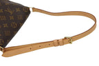 Louis Vuitton Monogram Musette Salsa Shoulder Bag Brown Vachetta Leather Gold — view 4
