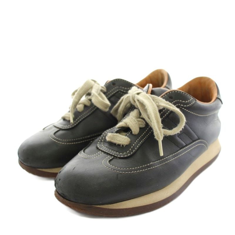 Hermes Quik Cles Za Sneakers Shoes 36 Black Yt — view 2