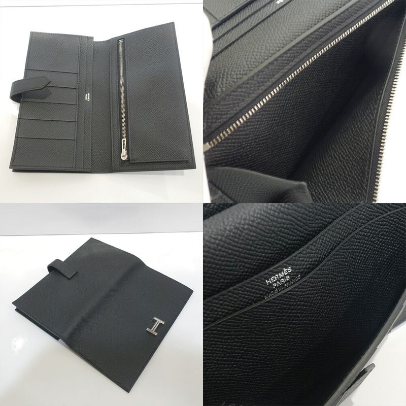 Hermes Bearn Souffle Long Wallet 2022 Manufacture — view 8