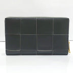 Bottega Veneta Cassette Zip Around Wallet RFID Intrecciato Leather — view 2