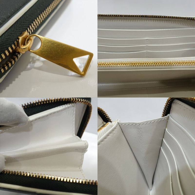 Bottega Veneta Cassette Zip Around Wallet RFID Intrecciato Leather — view 7