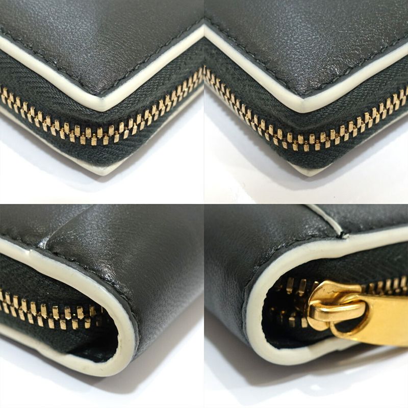 Bottega Veneta Cassette Zip Around Wallet RFID Intrecciato Leather — view 4
