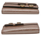 Gucci 6 key Case Guccissima Heart Double G Pink — view 5