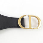 Christian Dior Embroidery Size 70 Purple Belt — view 3