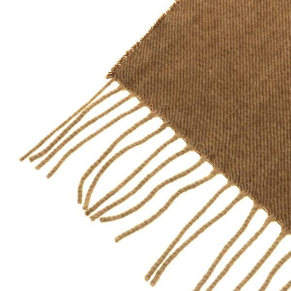 Hermes Avalon III Brown Wool Scarf — view 5