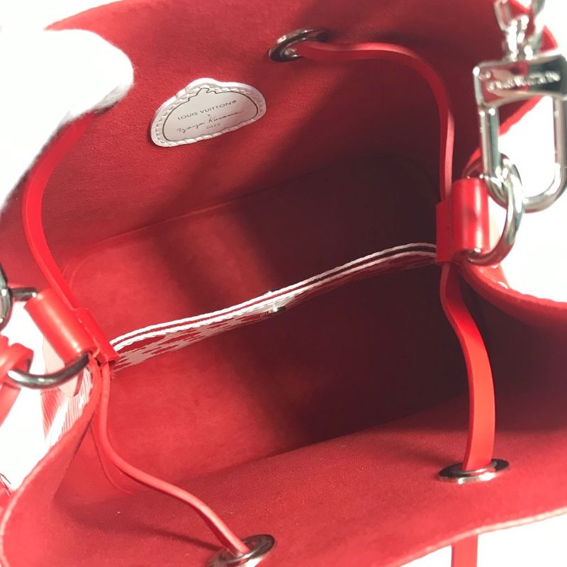 Louis Vuitton Shoulder Bag Neo Noe Monogram Empreinte Leather Red — view 5