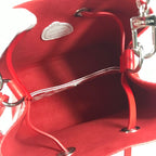 Louis Vuitton Shoulder Bag Neo Noe Monogram Empreinte Leather Red — view 5