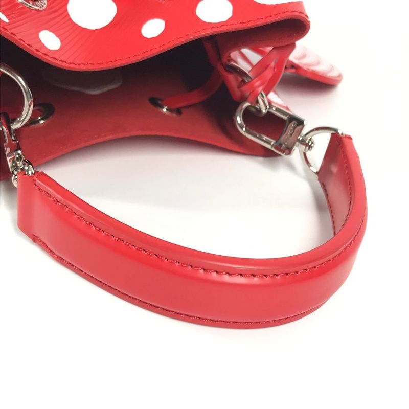 Louis Vuitton Shoulder Bag Neo Noe Monogram Empreinte Leather Red — view 4
