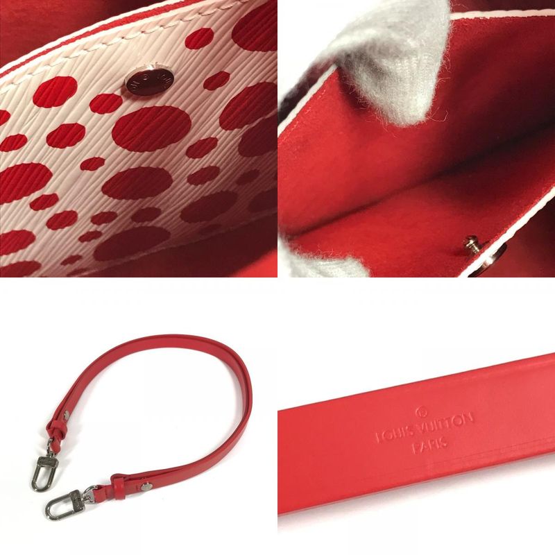 Louis Vuitton Shoulder Bag Neo Noe Monogram Empreinte Leather Red — view 7