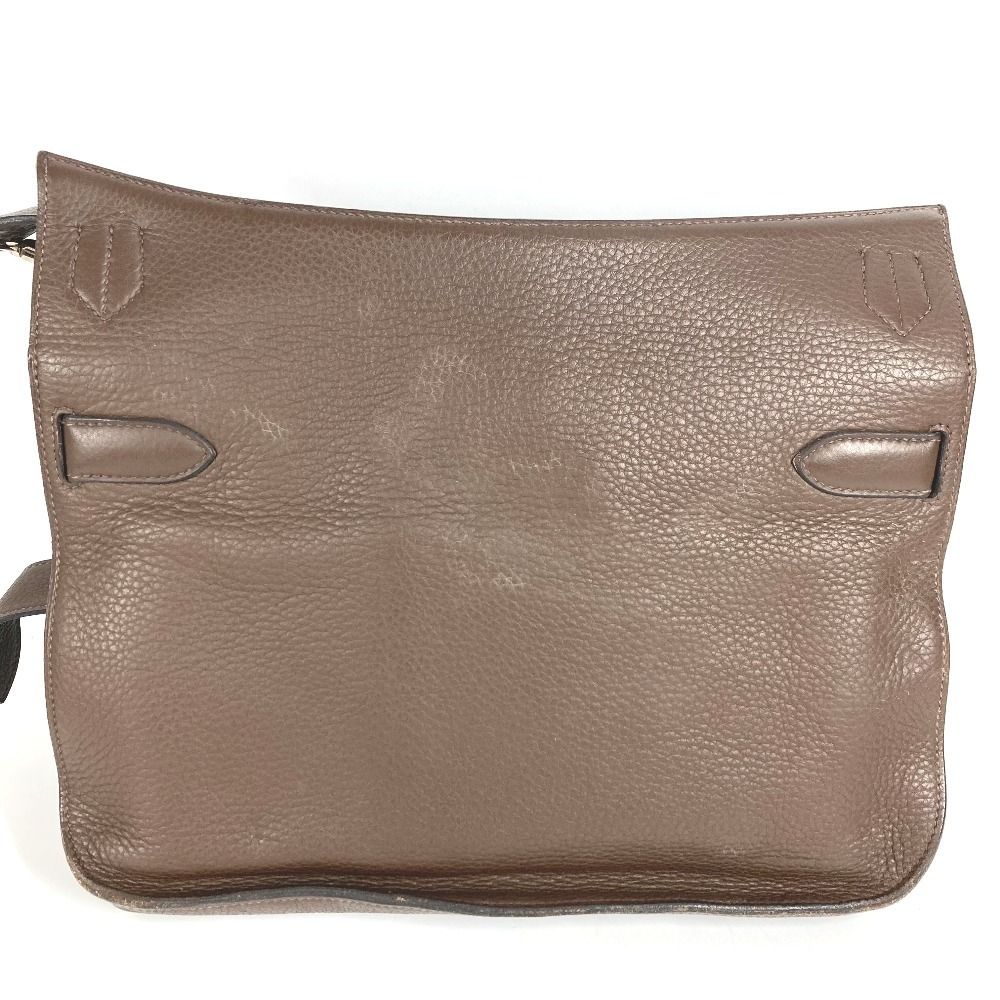 Hermes Shoulder Bag GypsieRe 34 Taurillon Clemence Dark Brown — view 3