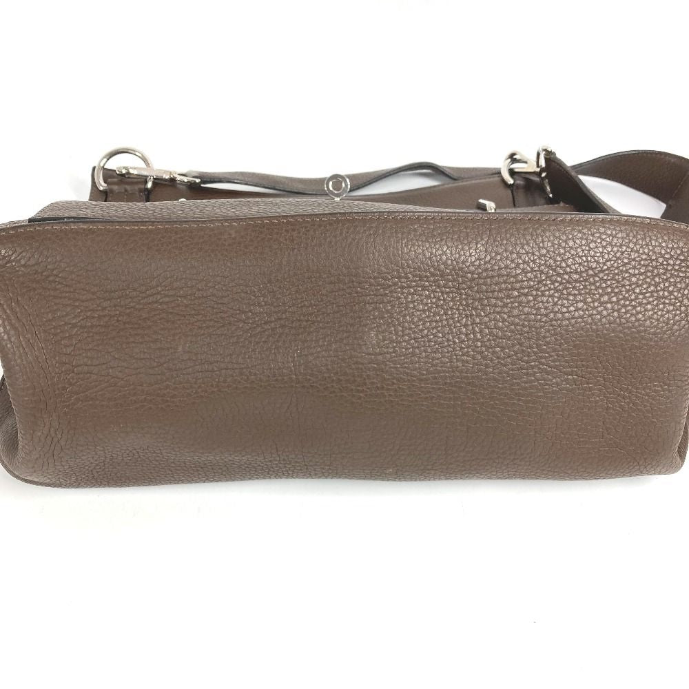 Hermes Shoulder Bag GypsieRe 34 Taurillon Clemence Dark Brown — view 6