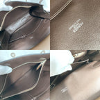 Hermes Shoulder Bag GypsieRe 34 Taurillon Clemence Dark Brown — view 2