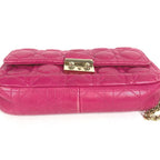Dior Cannage Logo Leather Pink — view 6
