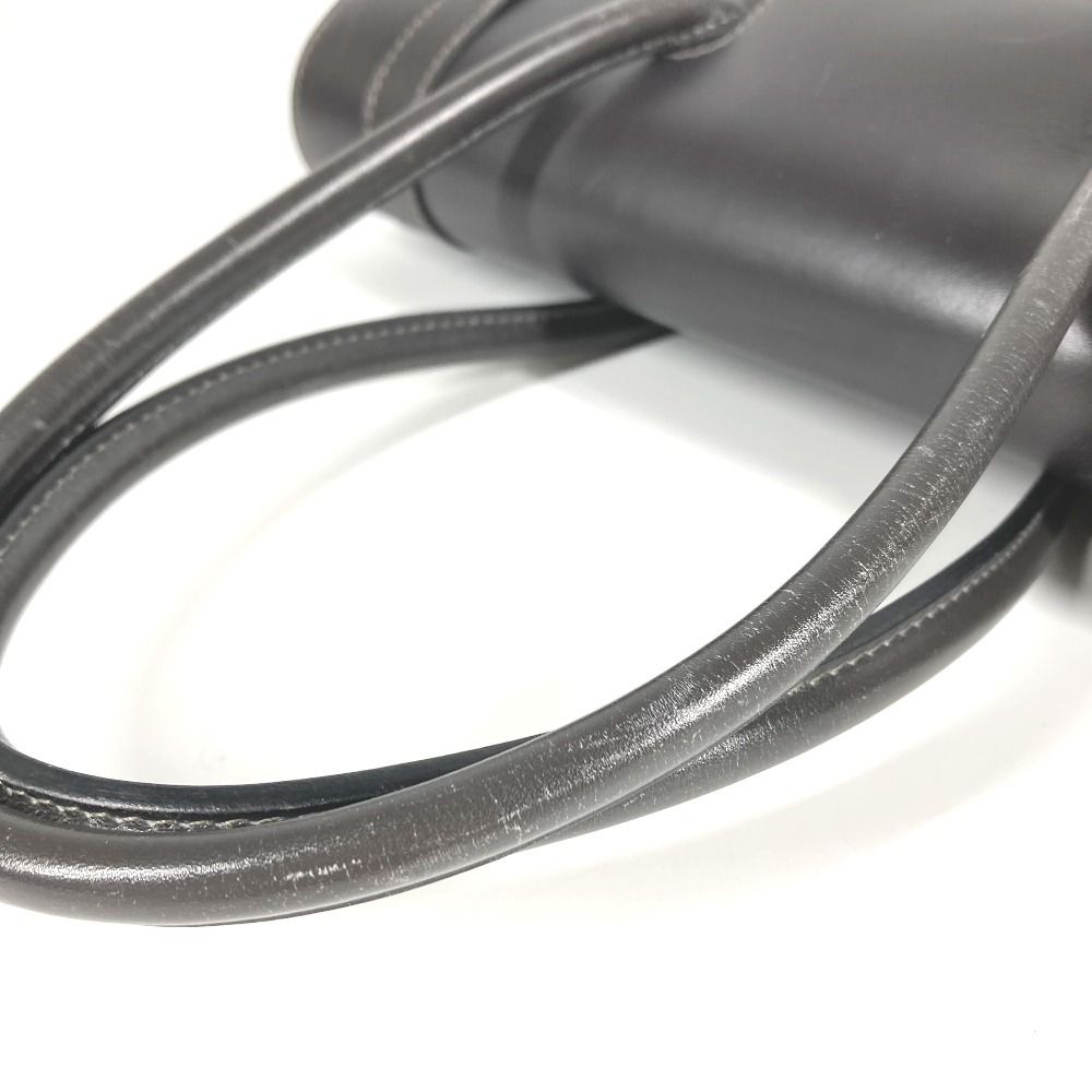 Hermes Handbag Drag 27 Leather Gray — view 5