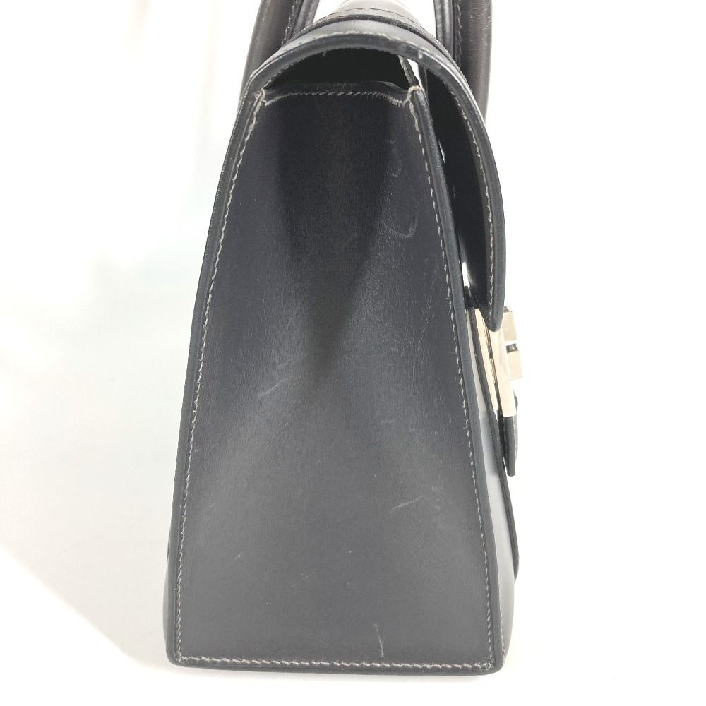 Hermes Handbag Drag 27 Leather Gray — view 4