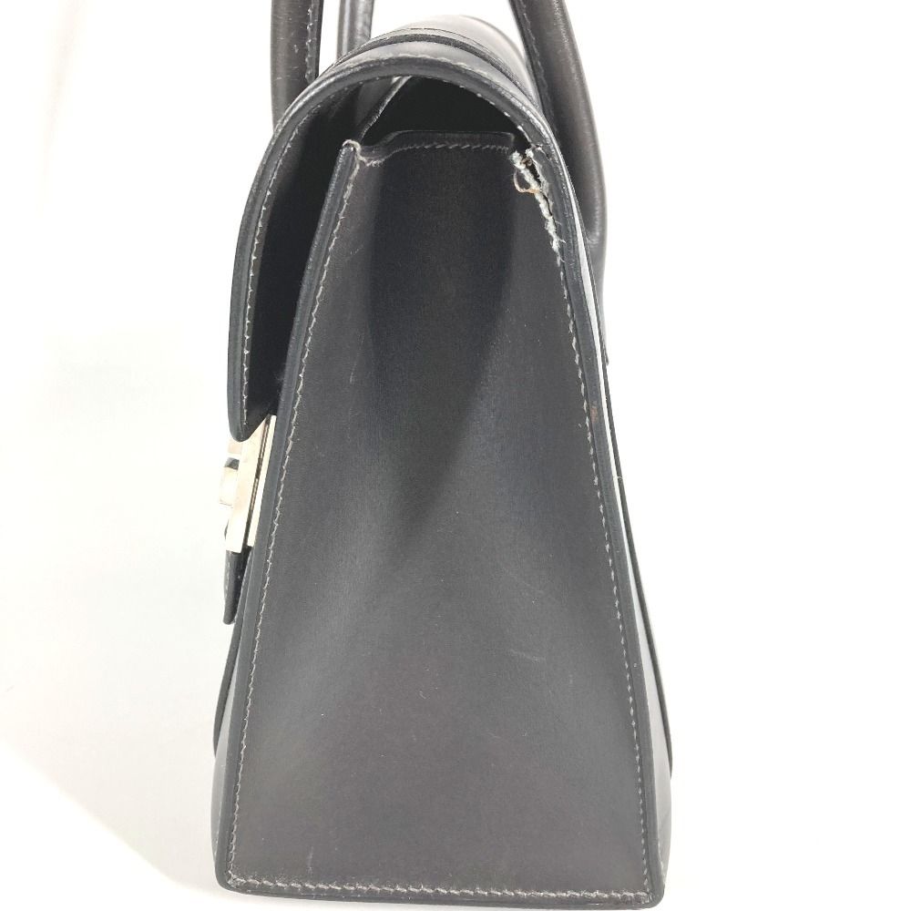 Hermes Handbag Drag 27 Leather Gray — view 2