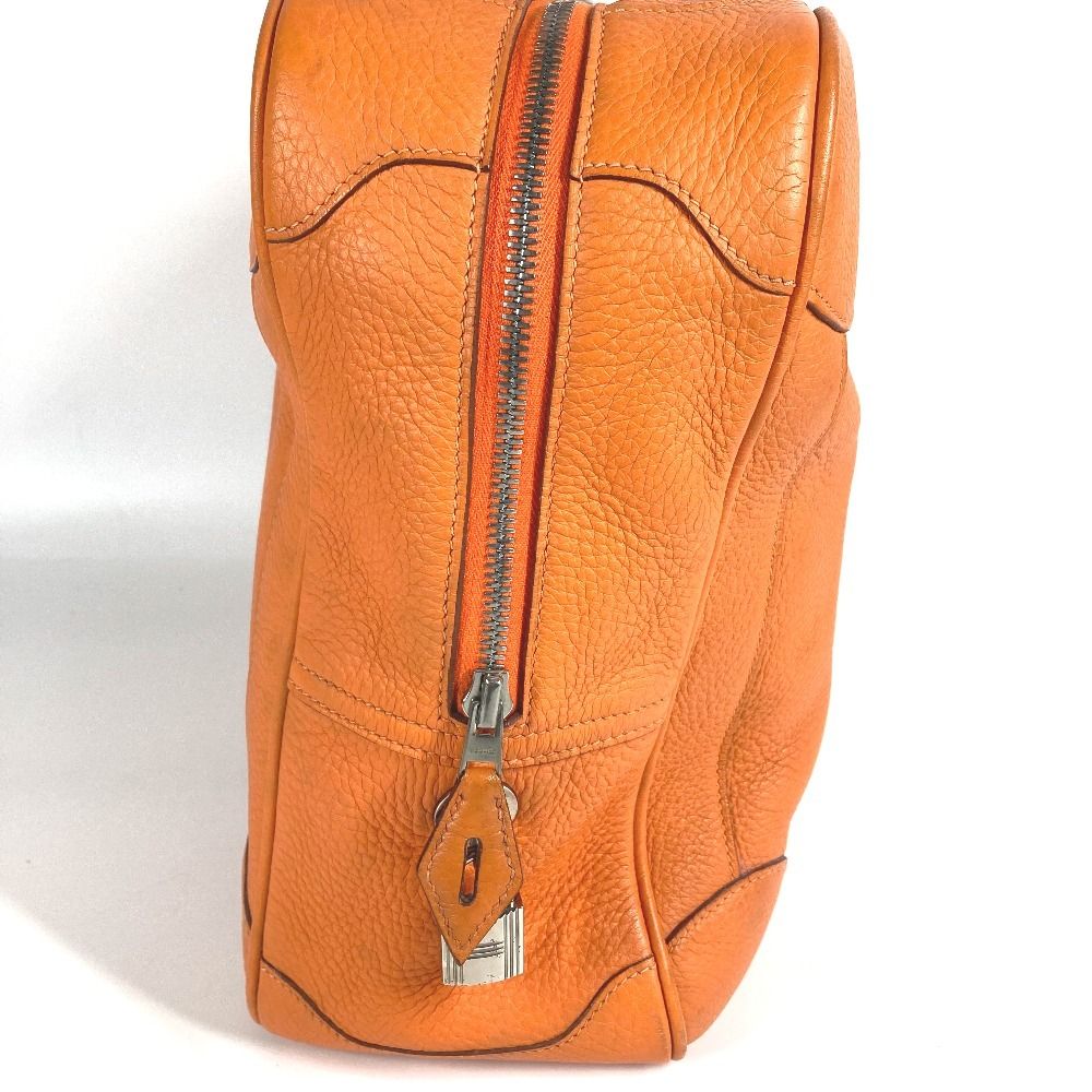 Hermes Handbag Omnibus Mm Leather Orange — view 4