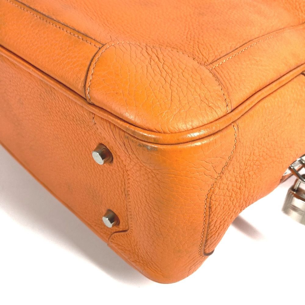 Hermes Handbag Omnibus Mm Leather Orange — view 7
