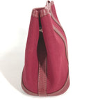 Hermes Pouch Garden Party Ttpm Toile Officier Red — view 4