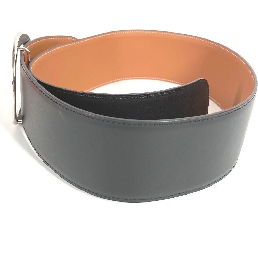 Hermes Belt Thick Leather Black — view 3