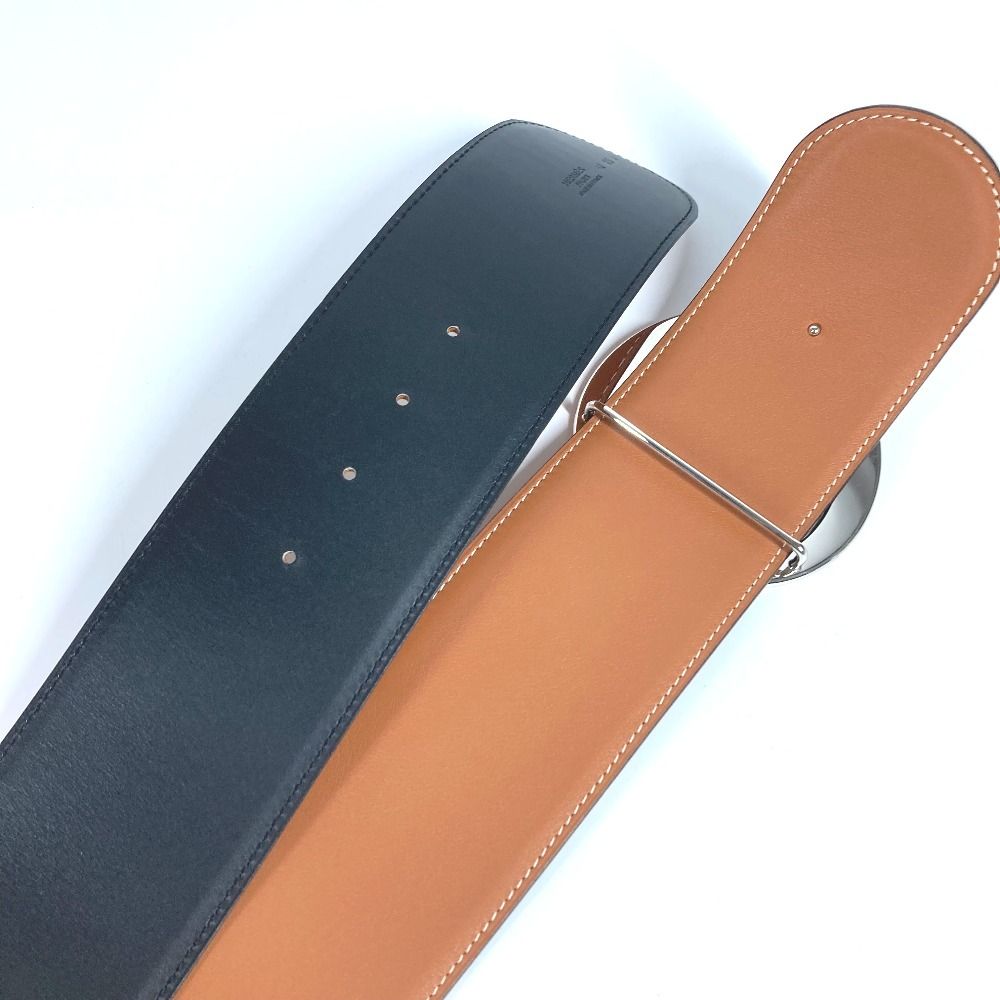 Hermes Belt Thick Leather Black — view 9