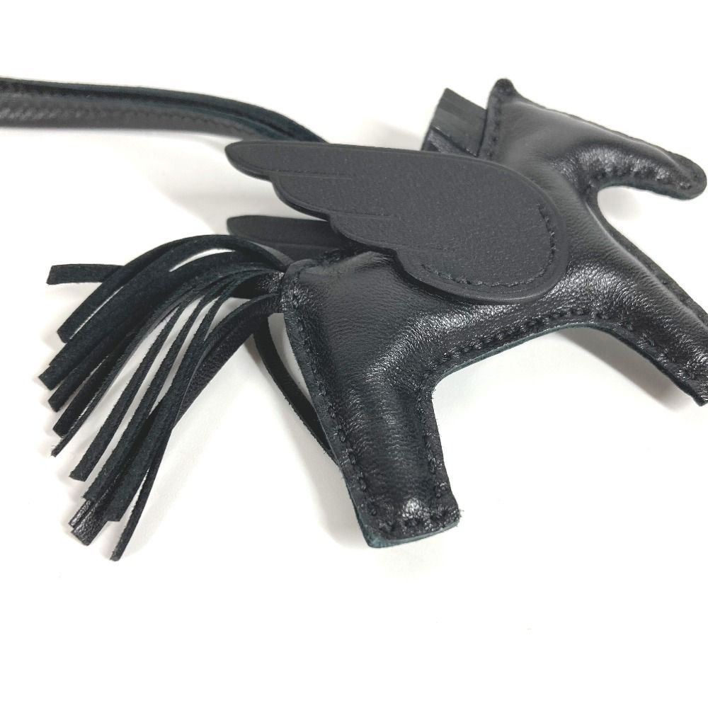 Hermes Charm Rodeo Pegase Pegasus PM Agno Milo Black — view 4