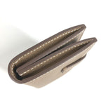 Hermes Card Case Bearn H Logo Leather Etoupe Beige — view 6