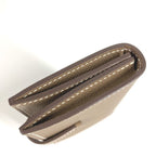 Hermes Card Case Bearn H Logo Leather Etoupe Beige — view 7