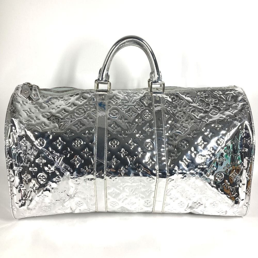 Louis Vuitton Boston Bag Keepall 55 Leather — view 5