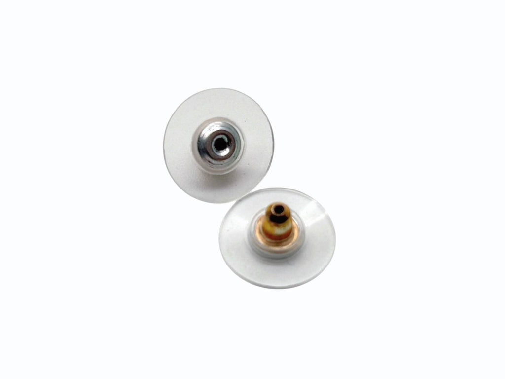 Chanel CC Logo Round Earrings 16 Rhinestone Color Stone Gold Metal — view 8