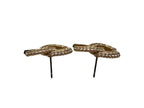 Chanel CC Logo Earrings Rhinestone Gold Plated — view 5