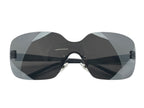 Chanel Rimless Sunglasses Eyewear 120 CC Logo Black