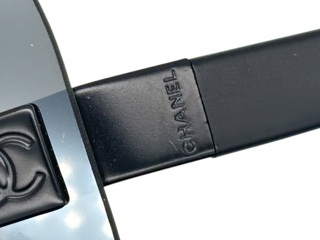 Chanel Rimless Sunglasses Eyewear 120 CC Logo Black — view 7